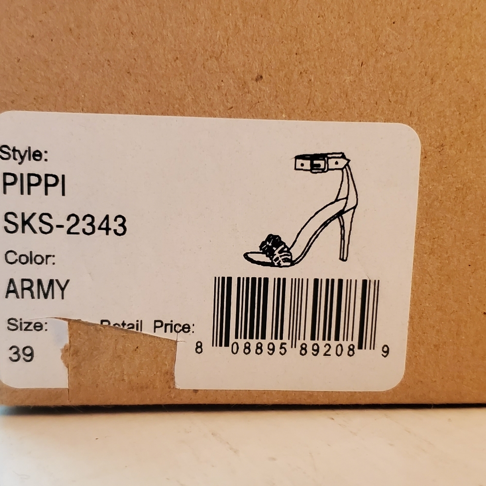 Joie Pippi suede fringe ankle strap sandal heels - Picture 12 of 13